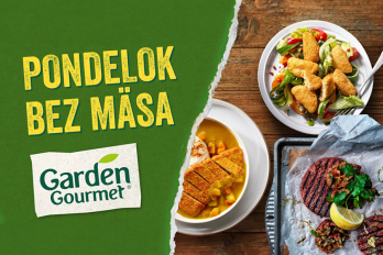 Pondelok bez mäsa s Garden Gourmet